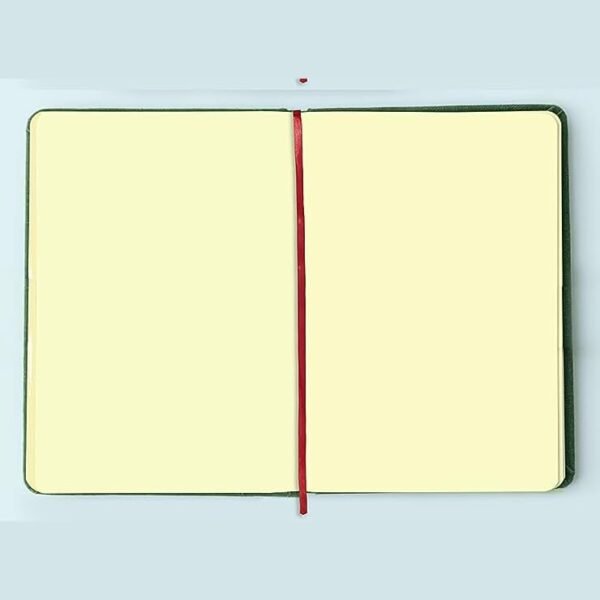 Brown Cloud Personalized Gray Velvet Finish Leather Diary | 240 Pages | PC-SS14082516 - Image 2